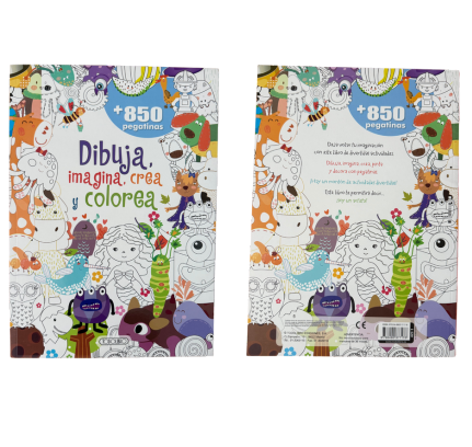 Książka z ćwiczeniami po hiszpańsku dla dzieci 